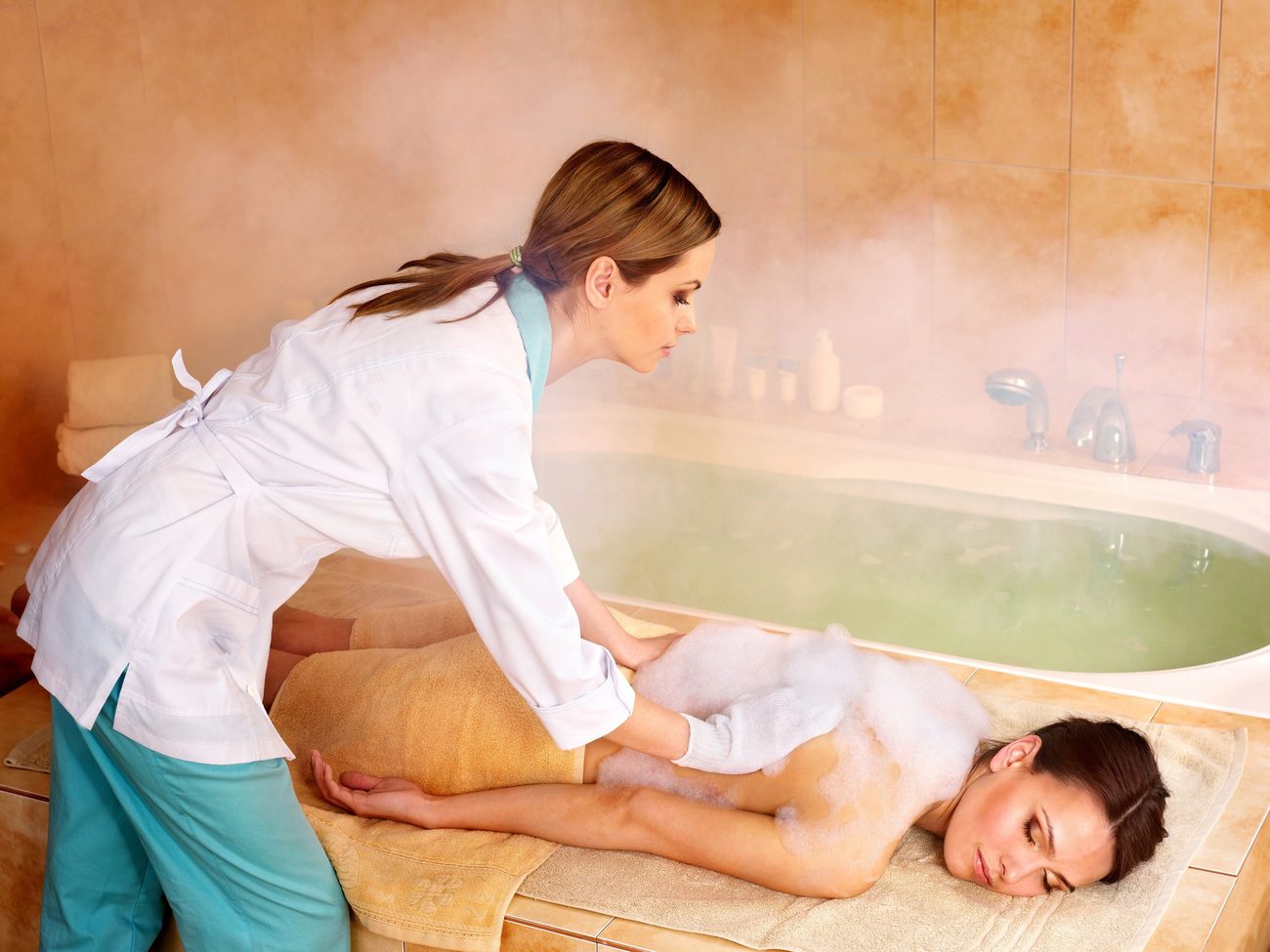 Hamam peeling ritüeli